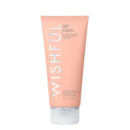 Beauty - Wishful Get Clean 2% PHA & Sea Moss Gentle Foaming Cleanser - 150ml
